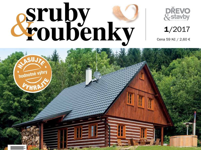 Nové číslo časopisu sruby&roubenky právě vyšlo! Ochutnejte online